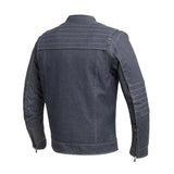 Rowdy Men's Thunder Denim Motorcycle Jacket - First Manufacturing Company - Flyclothing LLC