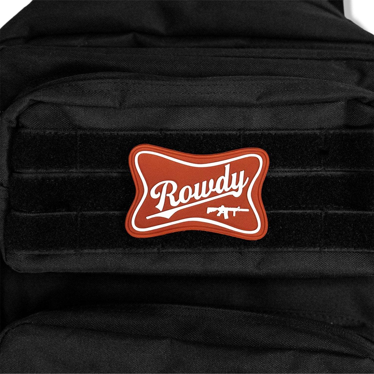 Rowdy PVC Velcro Patch - DIRTY COWBOY USA - Flyclothing LLC