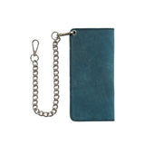 LARGE TRUCKER - Vegetable Tanned Leather Wallet - First Manufacturing Company - Flyclothing LLC