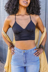 Ruched Bralette - Boho Clothing and Accessories - Flyclothing LLC