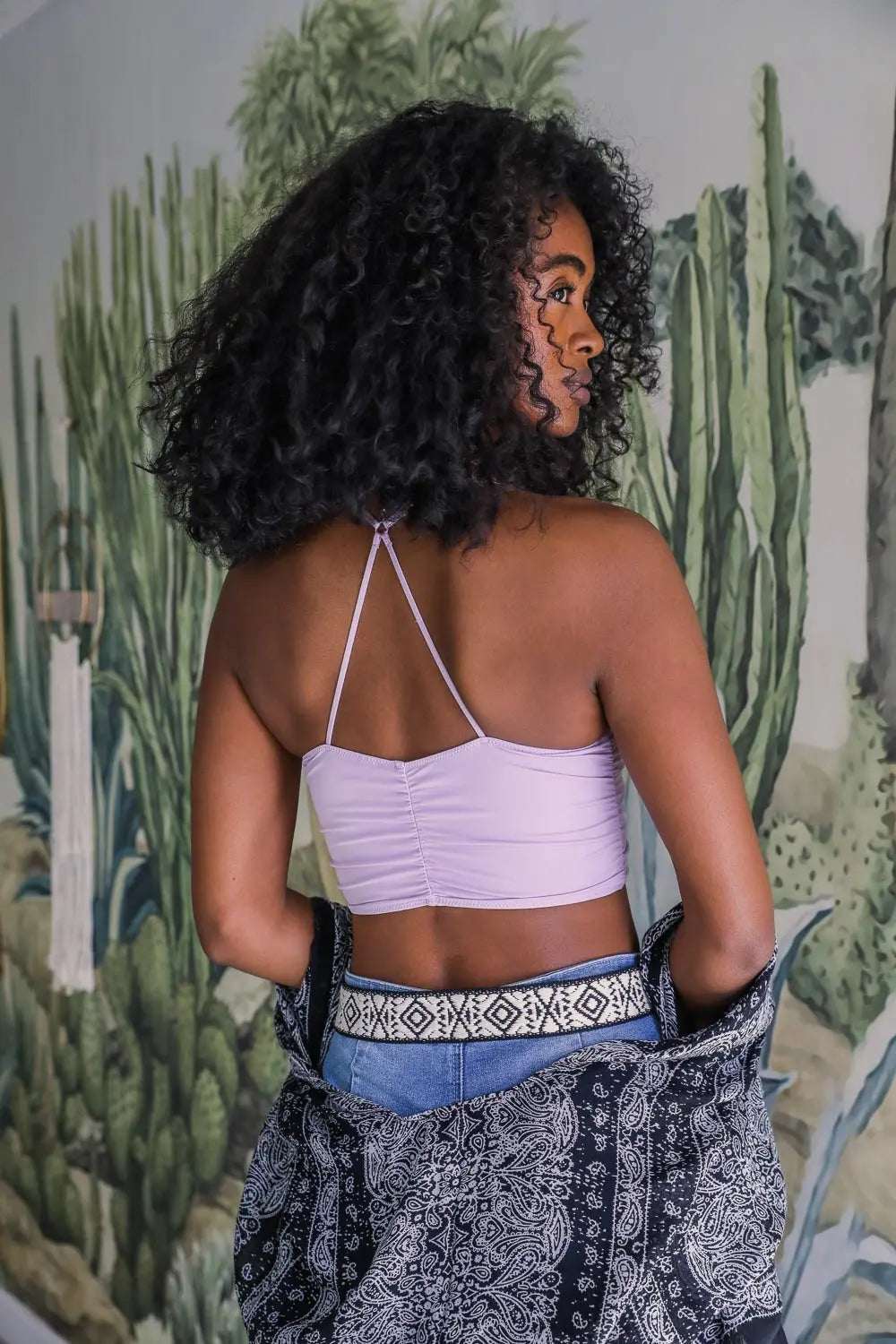 Ruched Bralette - Boho Clothing and Accessories - Flyclothing LLC