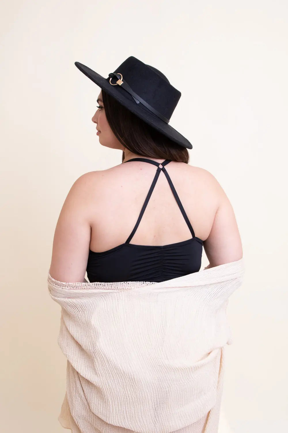 Ruched Bralette Plus - Boho Clothing and Accessories - Flyclothing LLC