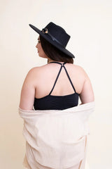 Ruched Bralette Plus - Boho Clothing and Accessories - Flyclothing LLC