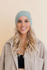 Rugged Edge Distressed Knit Beanie