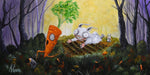 Black Market Art Company Run Carrot Run Print