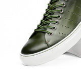 65-201-OLV RUSSO Burnished Italian Calfskin - Olive - Zelli Italia - Flyclothing LLC