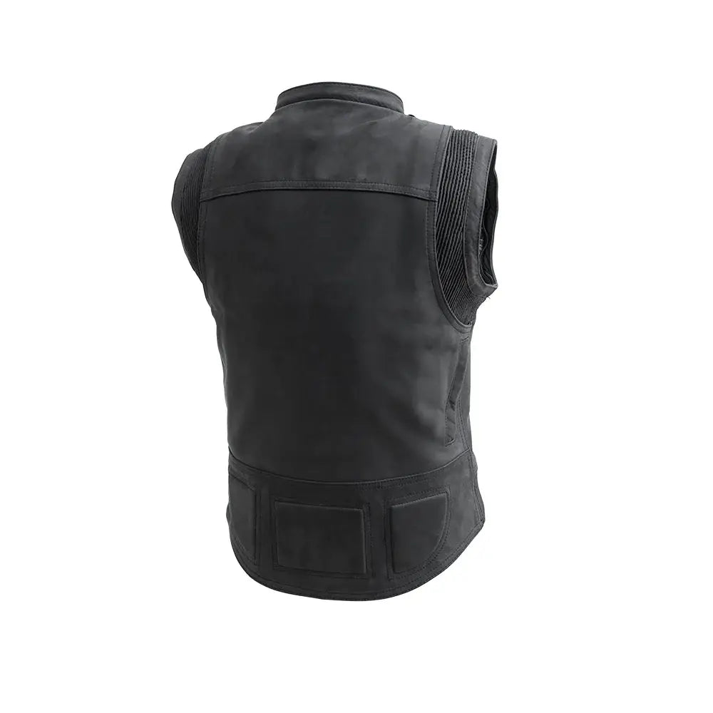RYBAK Women's Leather Biker Club Jacket - First Manufacturing Company - Flyclothing LLC