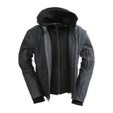 RYBAK Women's Leather Biker Club Jacket - First Manufacturing Company - Flyclothing LLC