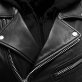 Ryman - Women's Motorcycle Leather Jacket - First Manufacturing Company - Flyclothing LLC