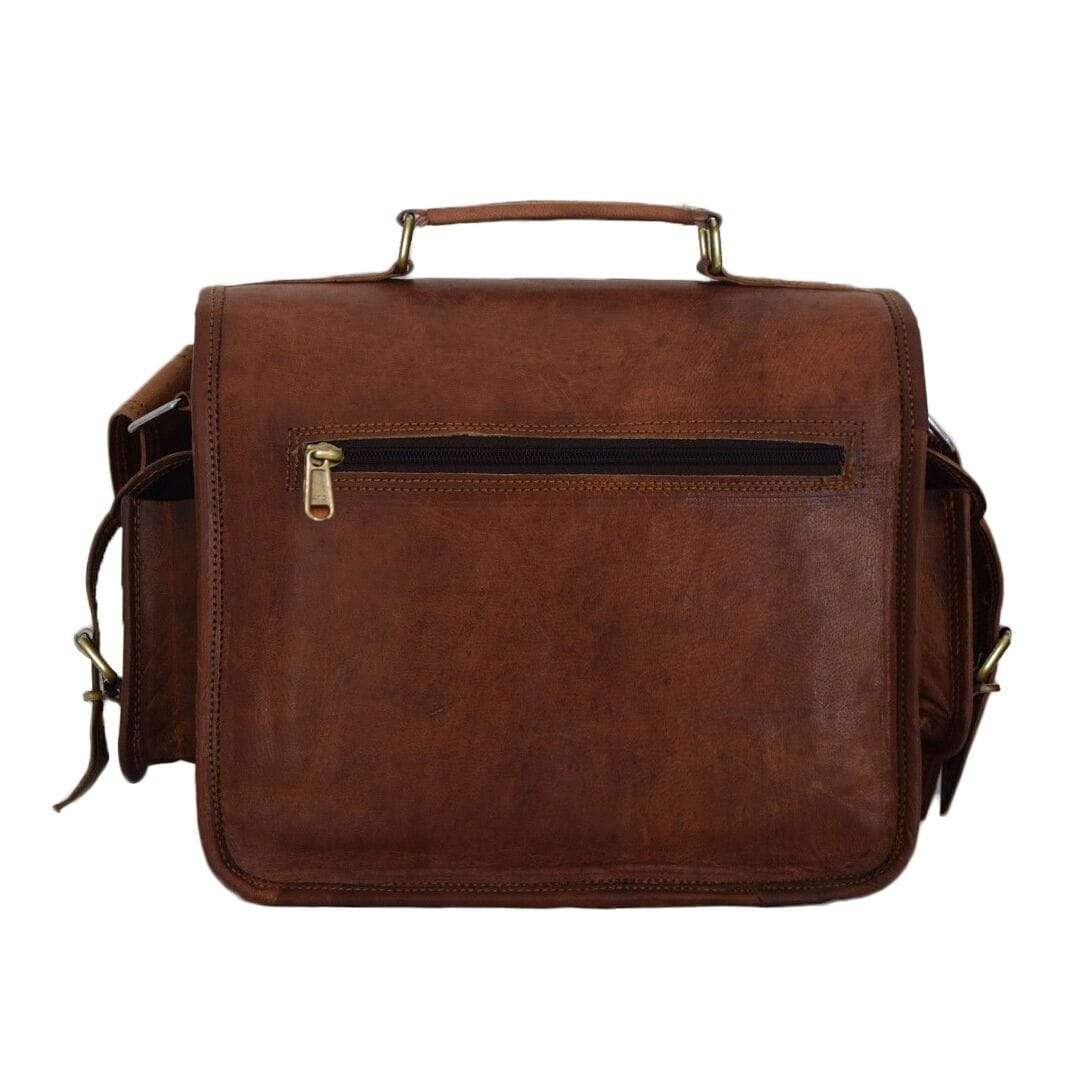 The Pedro Camera Satchel - Classy Leather Bags - Flyclothing LLC