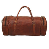 The Dapper Duffel - Classy Leather Bags - Flyclothing LLC
