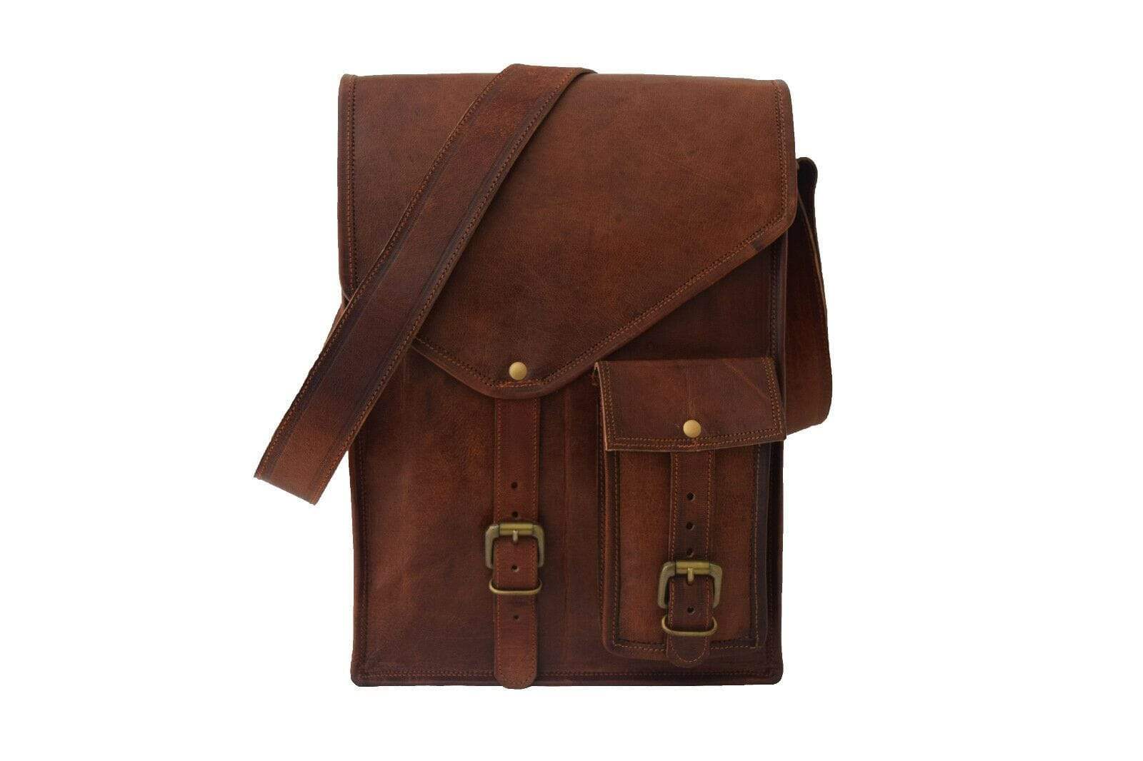 The Barnett Crossbody - Classy Leather Bags - Flyclothing LLC