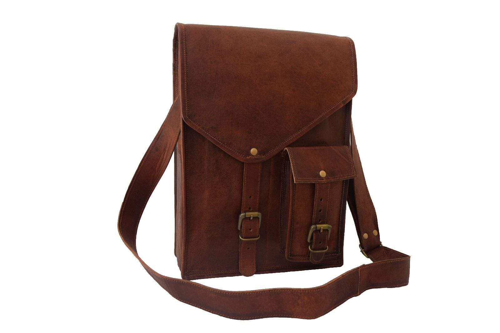 The Barnett Crossbody - Classy Leather Bags - Flyclothing LLC