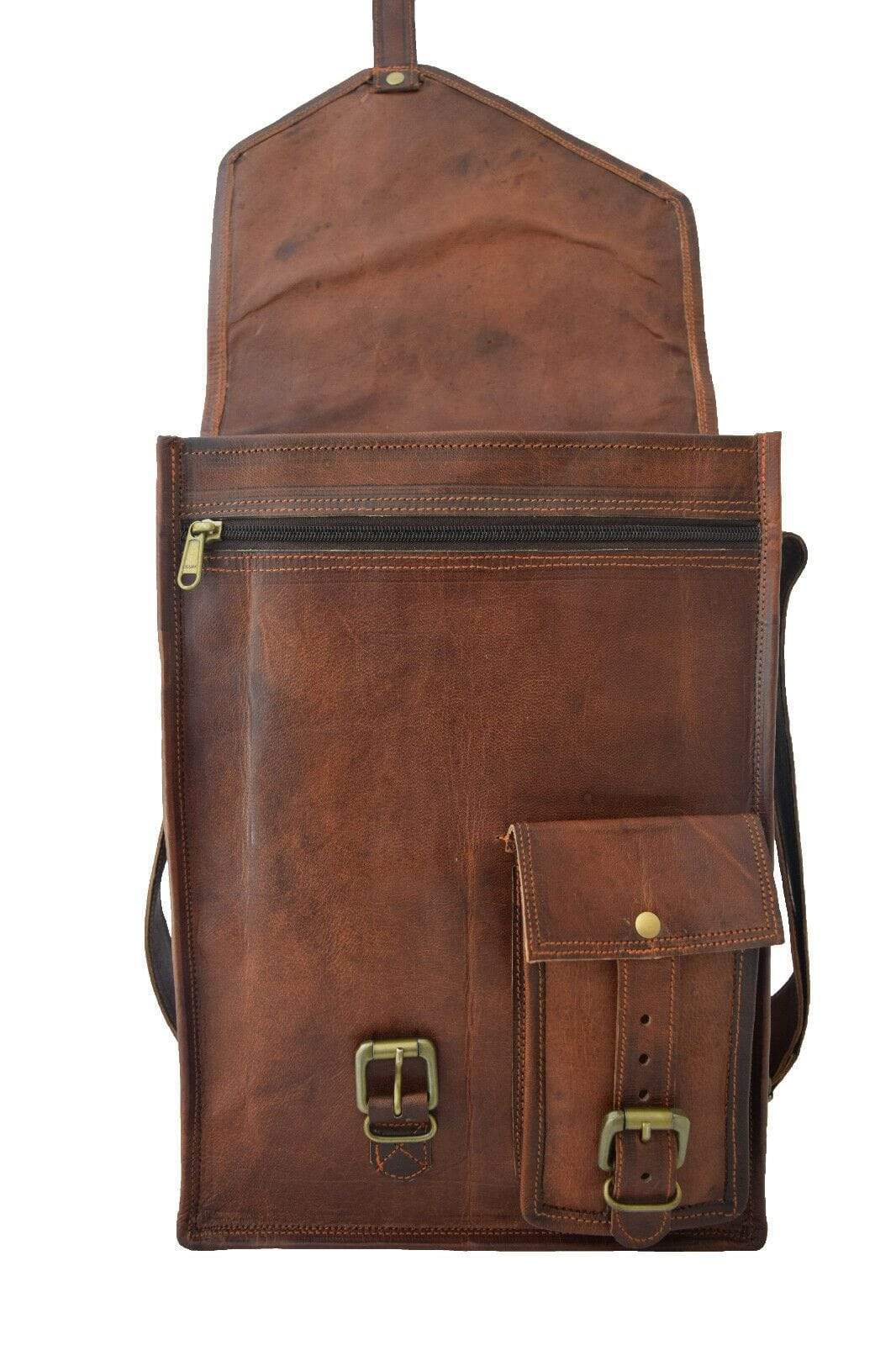 The Barnett Crossbody - Classy Leather Bags - Flyclothing LLC