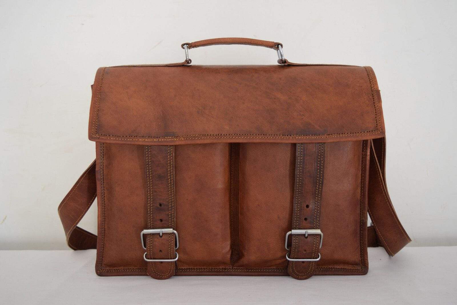 The Lawyer Laptop - Classy Leather Bags - Flyclothing LLC