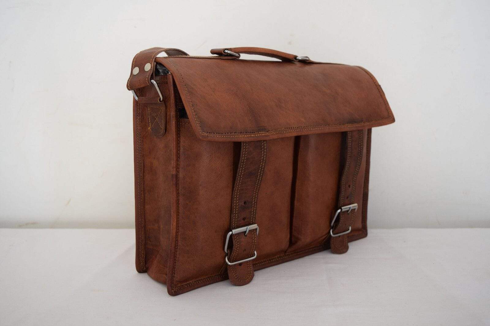 The Lawyer Laptop - Classy Leather Bags - Flyclothing LLC