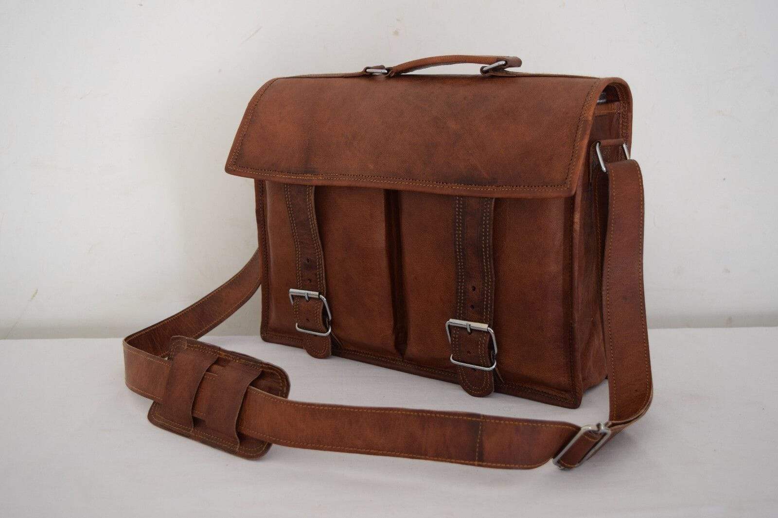 The Lawyer Laptop - Classy Leather Bags - Flyclothing LLC