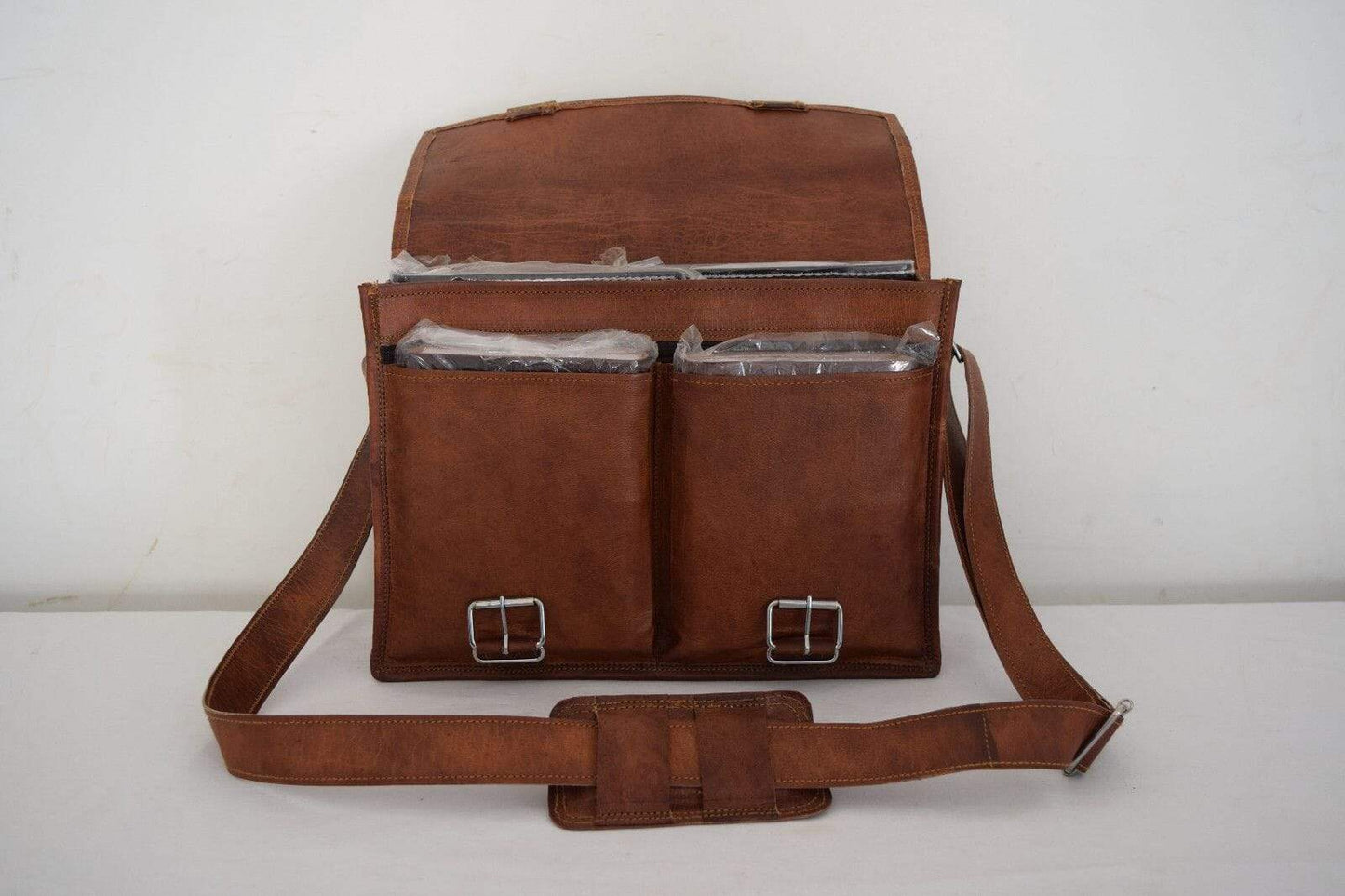 The Lawyer Laptop - Classy Leather Bags - Flyclothing LLC