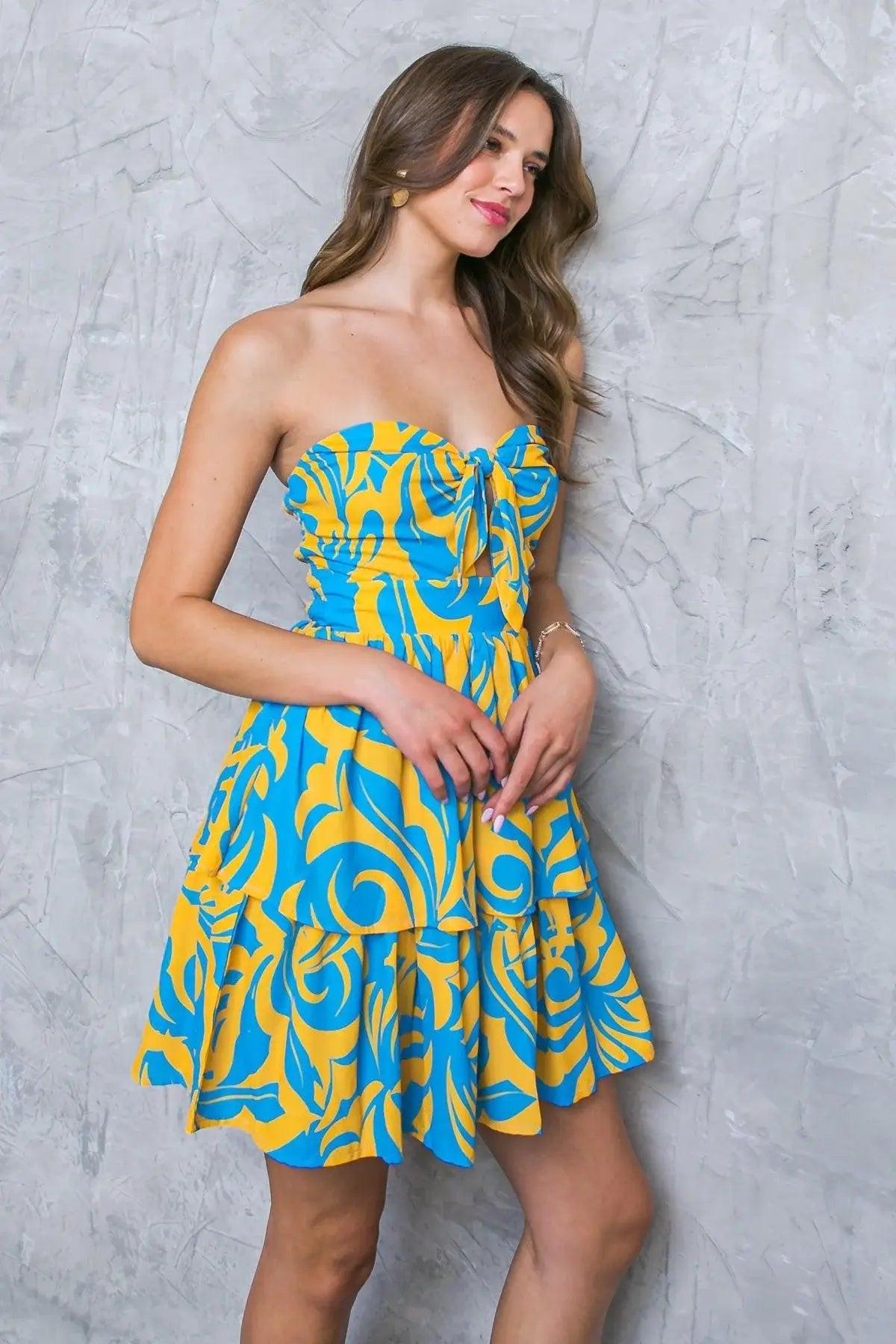 BACK TO THE START MINI DRESS - Flying Tomato - Flyclothing LLC