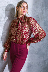 BEYOND COMPARE SEMI-SHEER TOP - Flying Tomato - Flyclothing LLC
