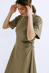 RIGHT ON CUE KNIT MIDI DRESS - Flying Tomato - Flyclothing LLC