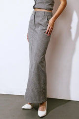 GET TO THE POINT WOVEN MIDI SKIRT - Flying Tomato - Flyclothing LLC