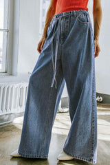 EVERYTHING COUNTS DENIM PANTS - Flying Tomato - Flyclothing LLC