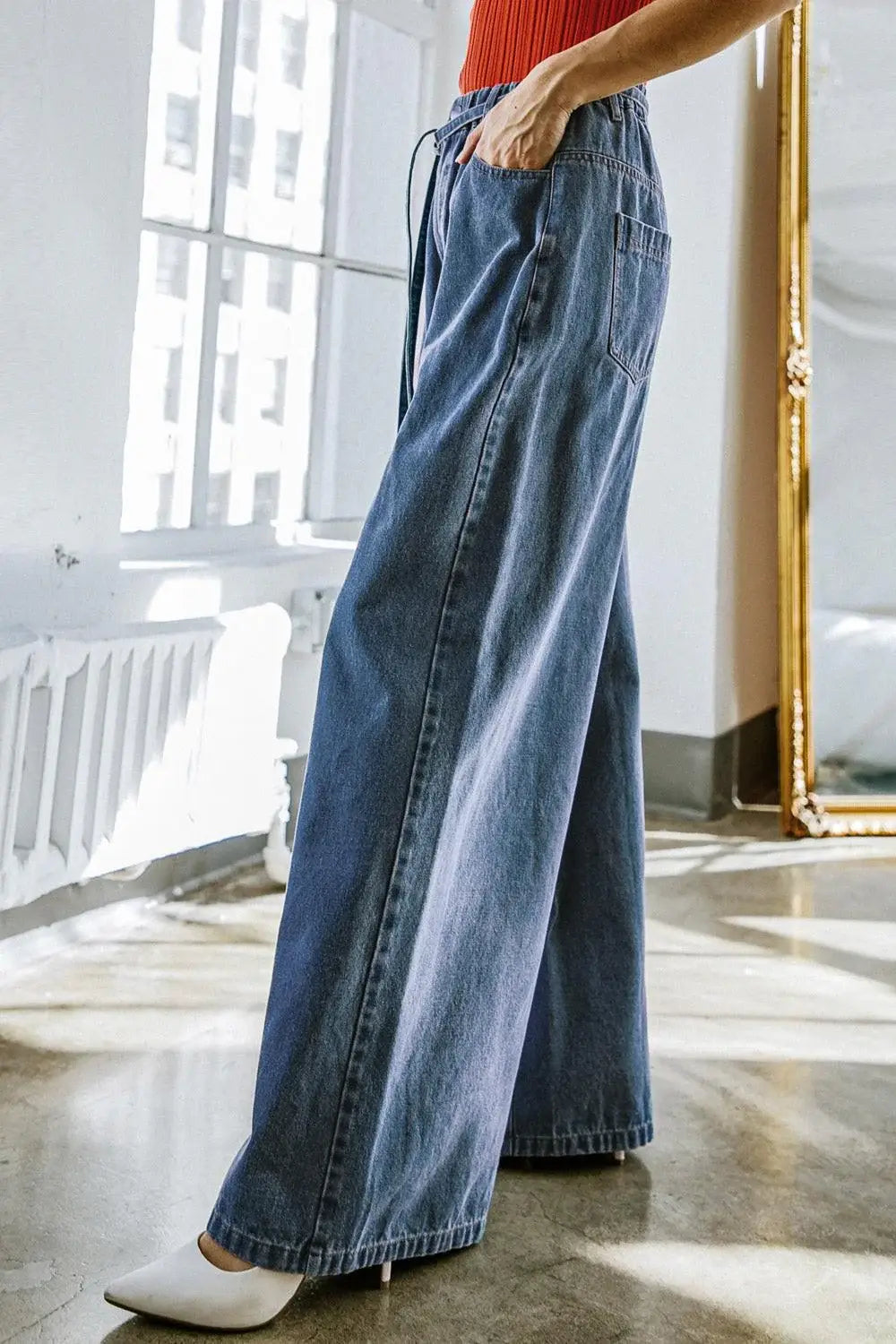 EVERYTHING COUNTS DENIM PANTS - Flying Tomato - Flyclothing LLC
