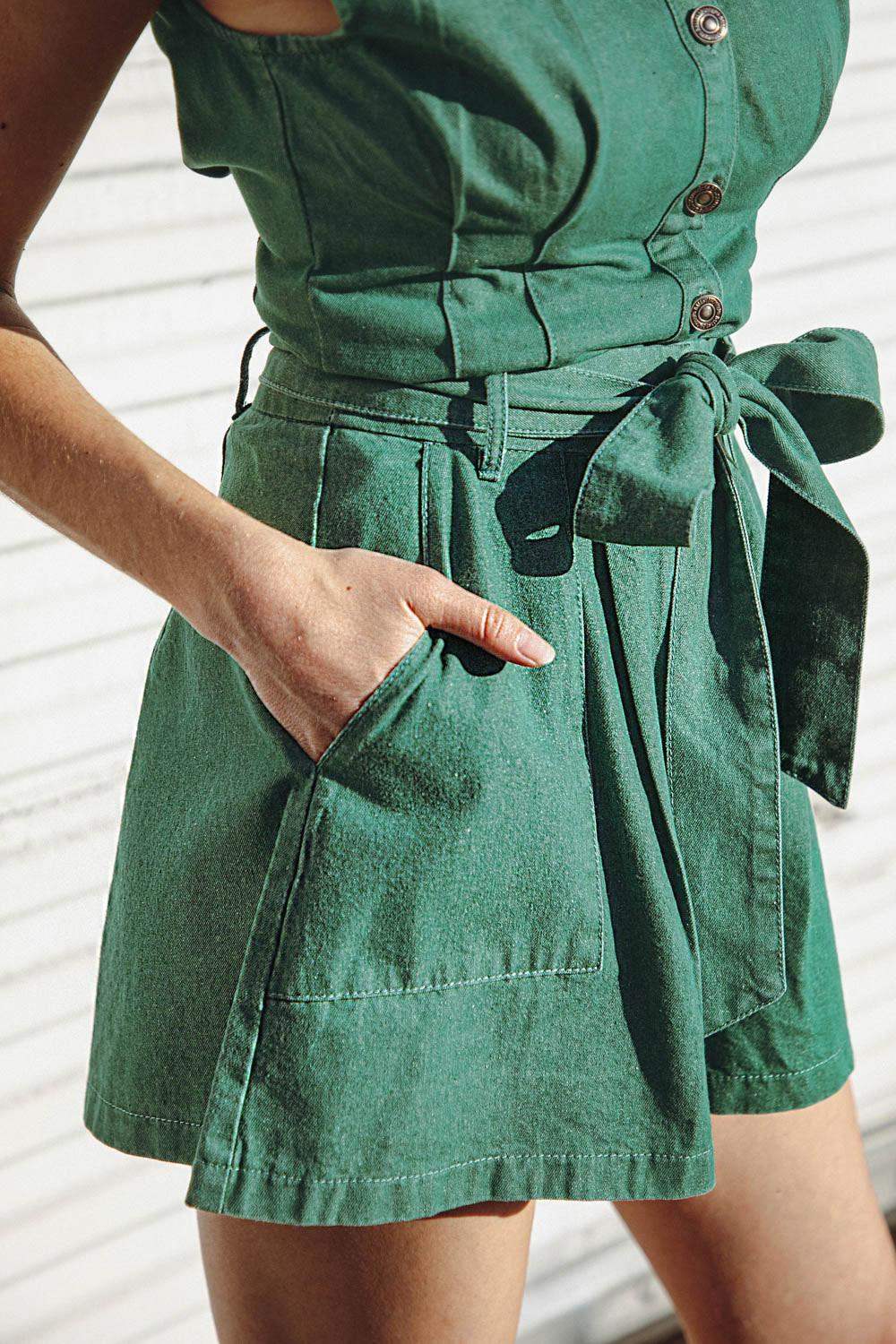 CLEAN SLATE DENIM SHORTS - Flying Tomato - Flyclothing LLC