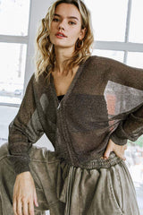 HERE GOES NOTHING SWEATER TOP - Flying Tomato - Flyclothing LLC