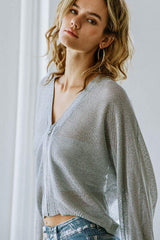 HERE GOES NOTHING SWEATER TOP - Flying Tomato - Flyclothing LLC