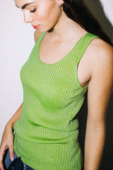 BLISSFUL LOVE WOVEN TANK TOP - Flying Tomato - Flyclothing LLC