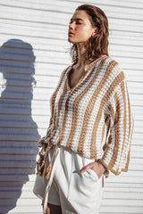 SOMETHING TO SAY KNIT TOP - Flying Tomato - Flyclothing LLC