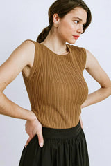 SET THE PACE KNIT TOP - Flying Tomato - Flyclothing LLC