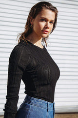 ALL BETS ARE OFF SWEATER TOP - Flying Tomato - Flyclothing LLC