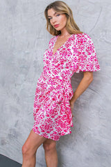 MOVE OVER WOVEN MINI DRESS - Flying Tomato - Flyclothing LLC