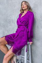 NEVER GONNA GIVE UP WOVEN MIDI DRESS - Flying Tomato - Flyclothing LLC