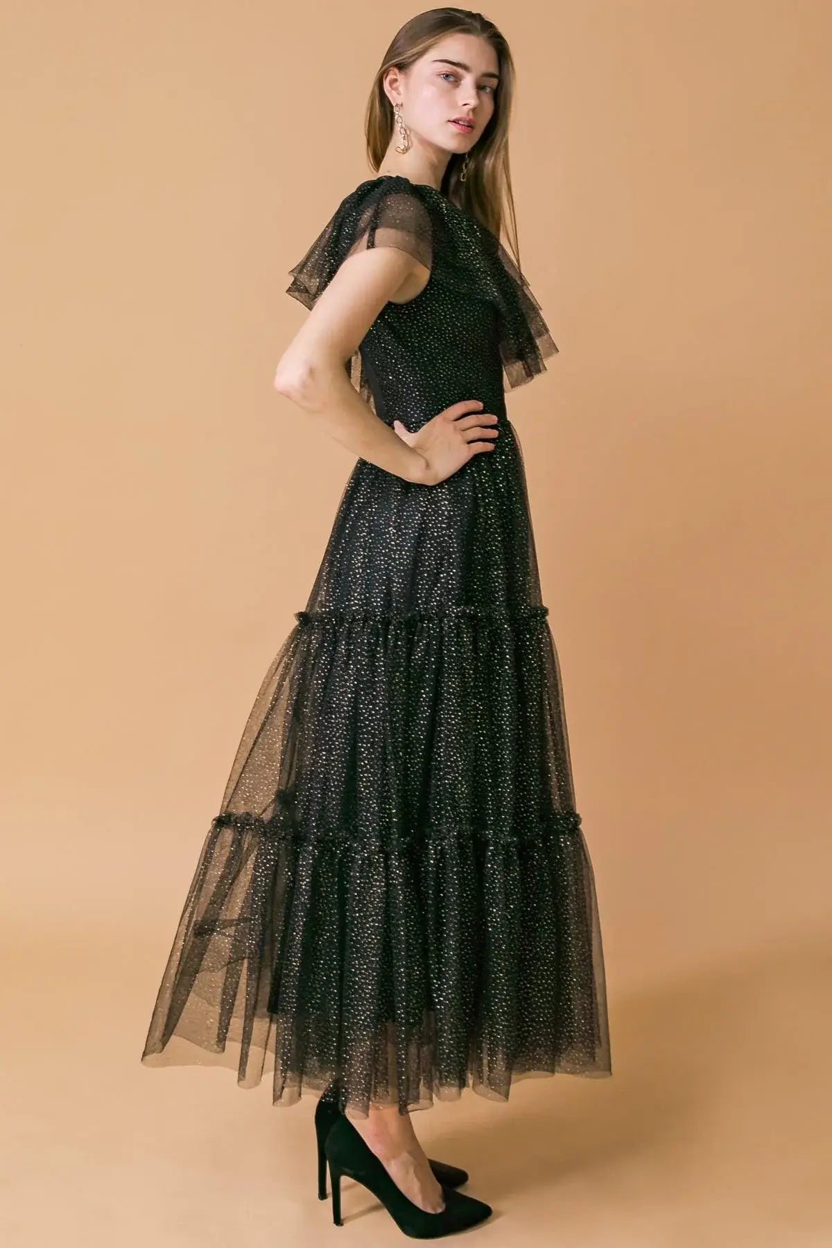 SOME FRESH AIR FUCHSIA TULLE MIDI DRESS - Flying Tomato - Flyclothing LLC