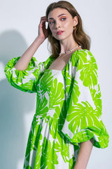 ALL THE DRAMA WOVEN MIDI DRESS - Flying Tomato - Flyclothing LLC