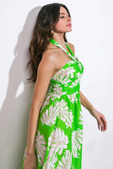 CAUSE A SCENE WOVEN MIDI DRESS - Flying Tomato - Flyclothing LLC