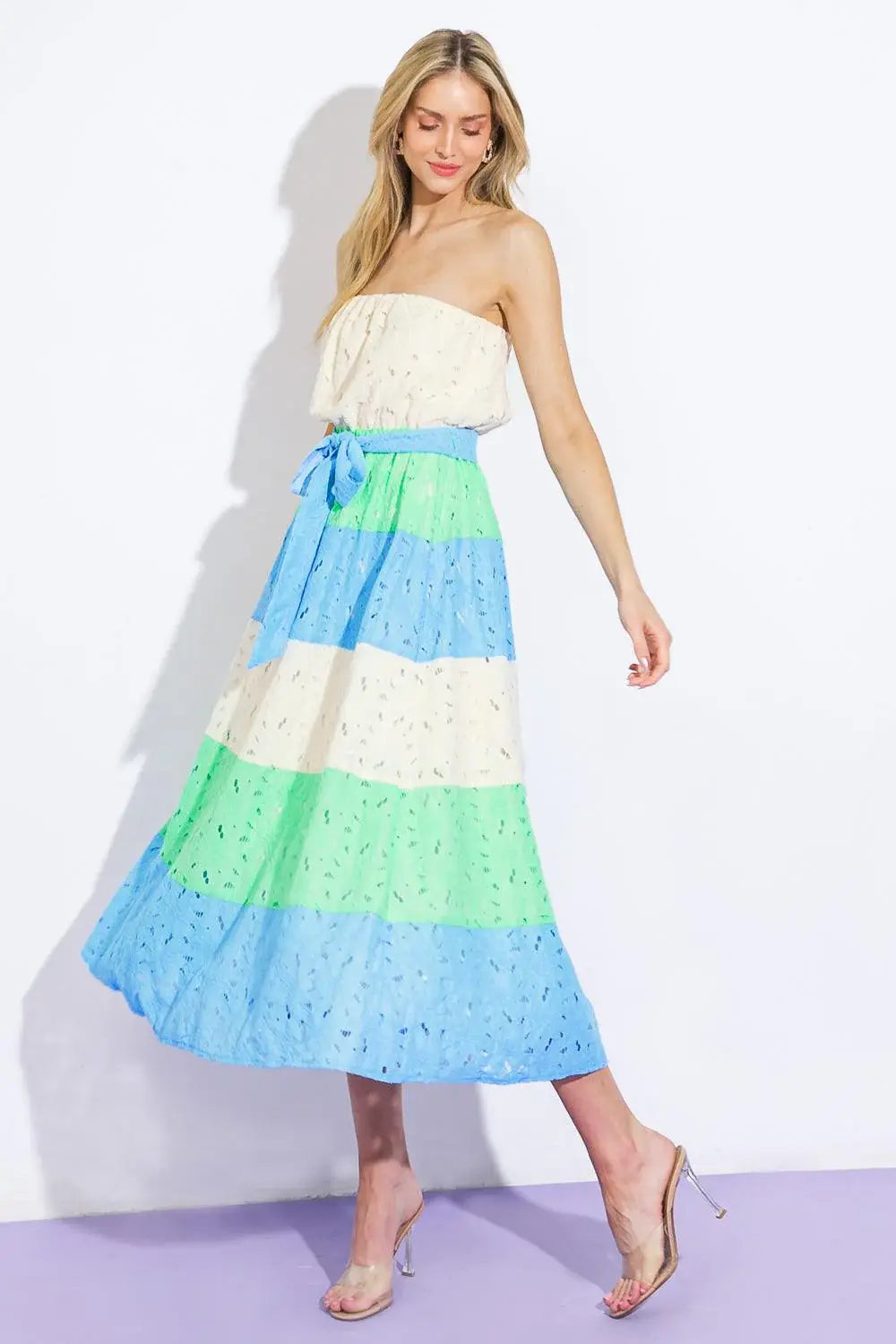 TAKE ME TO CABO WOVEN MIDI DRESS - Flying Tomato - Flyclothing LLC