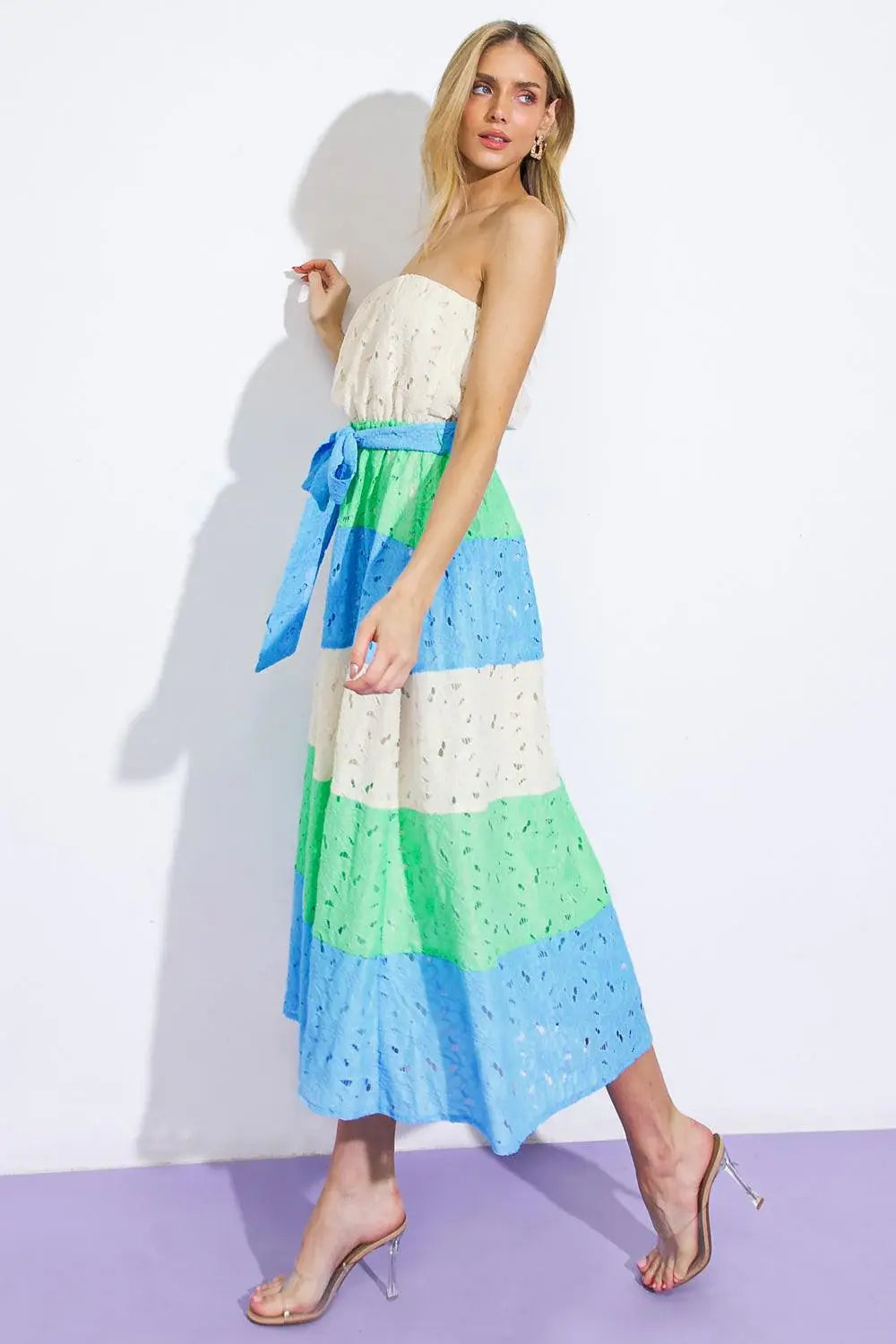 TAKE ME TO CABO WOVEN MIDI DRESS - Flying Tomato - Flyclothing LLC