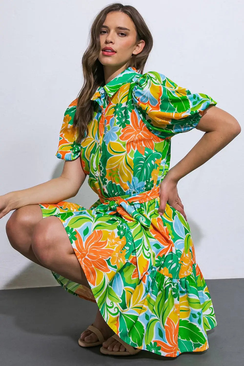 END GAME WOVEN MINI DRESS - Flying Tomato - Flyclothing LLC