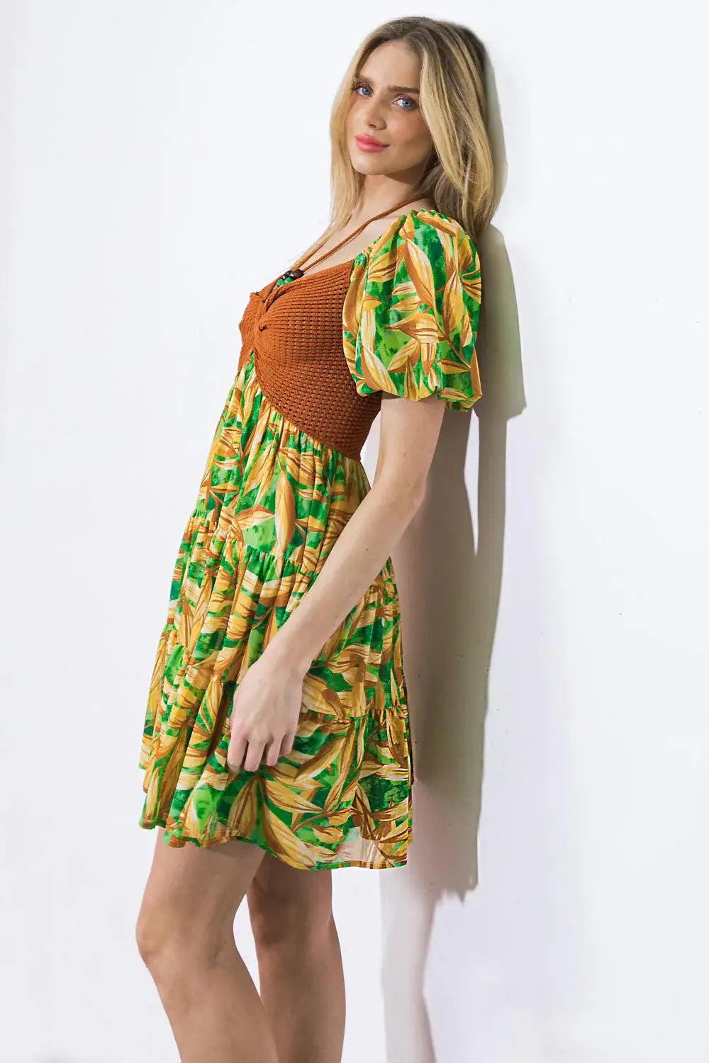 BEACH BUM GIRL'S MINI DRESS - Flying Tomato - Flyclothing LLC
