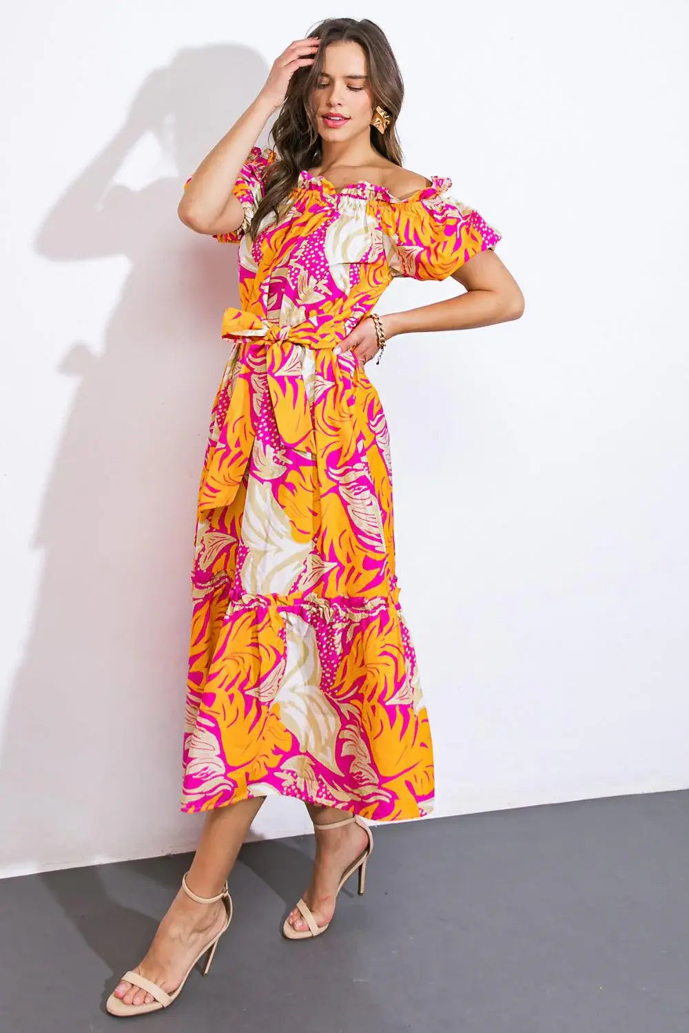 SCENIC OUTINGS WOVEN MINI DRESS - Flying Tomato - Flyclothing LLC