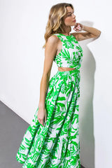 LIVE YOUR TRUTH WOVEN MIDI DRESS - Flying Tomato - Flyclothing LLC