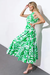 LIVE YOUR TRUTH WOVEN MIDI DRESS - Flying Tomato - Flyclothing LLC