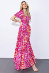 A LEAP OF FAITH WOVEN MAXI DRESS - Flying Tomato - Flyclothing LLC
