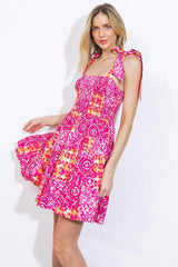 DANCING IN THE SUN WOVEN MINI DRESS - Flying Tomato - Flyclothing LLC