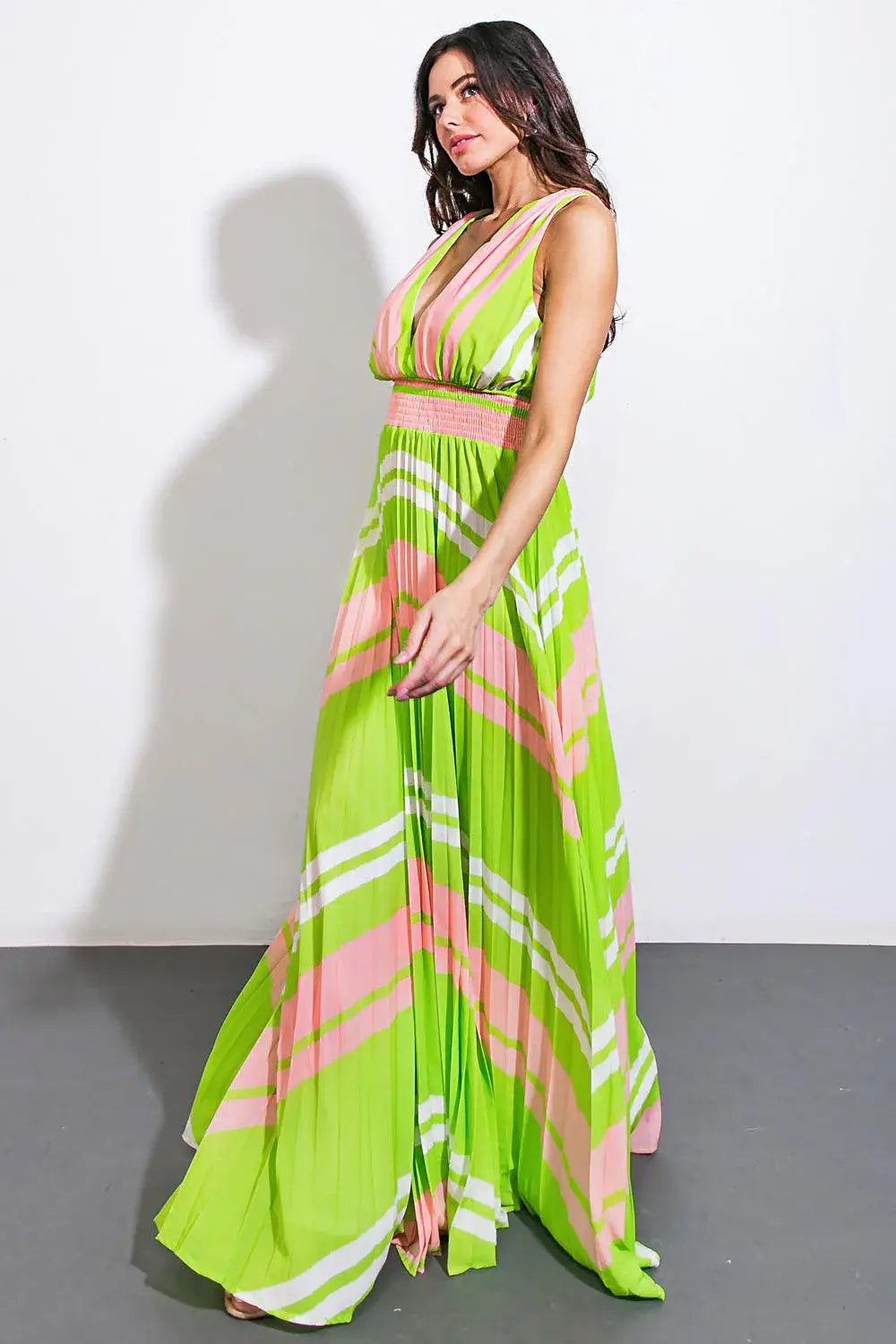 A QUICK TRIP WOVEN MAXI DRESS - Flying Tomato - Flyclothing LLC